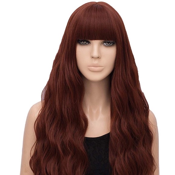 ? Siya AUBURN COLOR COSPLAY  FESTIVAL Wig?*NWT* main image 4